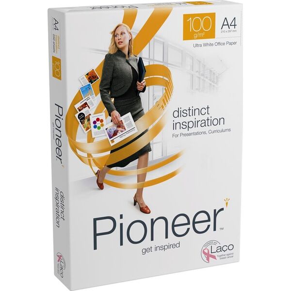 Pioneer Kopipapir Pioneer 100g A4 250 φύλλα/συσκευασία - (250 φύλλα ανά συσκευασία) 13799570 5602007305130