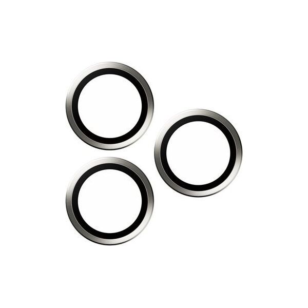 PanzerGlass PanzerGlass Hoops iPhone 15 Pro, Pro Max White Metal 13939538 5711724011948