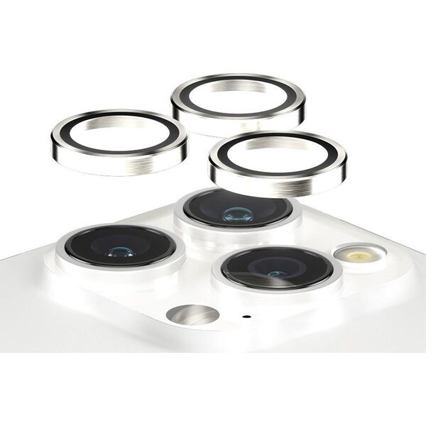 PanzerGlass PanzerGlass Hoops iPhone 15 Pro, Pro Max White Metal 13939538 5711724011948