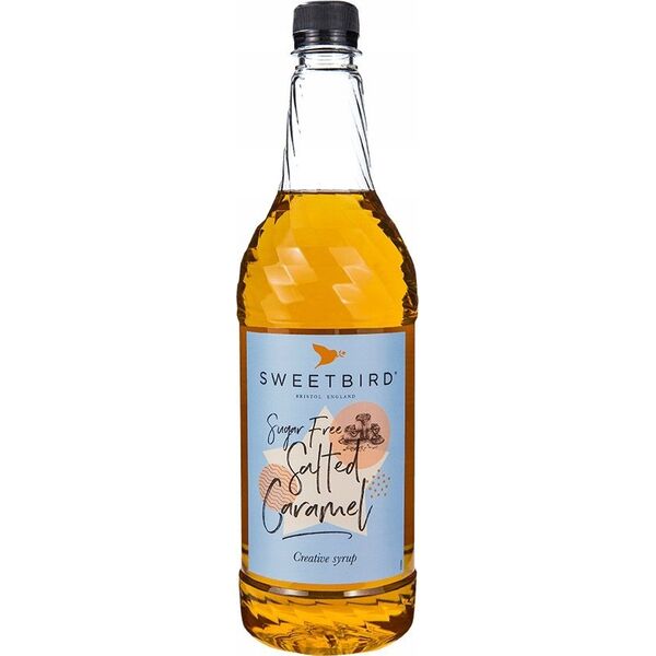 Coffee syrup Sweetbird Sugar-Free Salted Caramel, 1 l