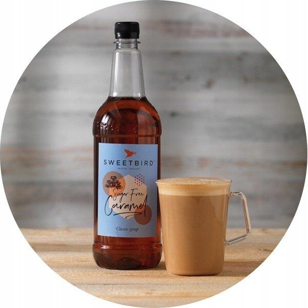Coffee syrup Sweetbird Caramel Sugar-Free, 1 l