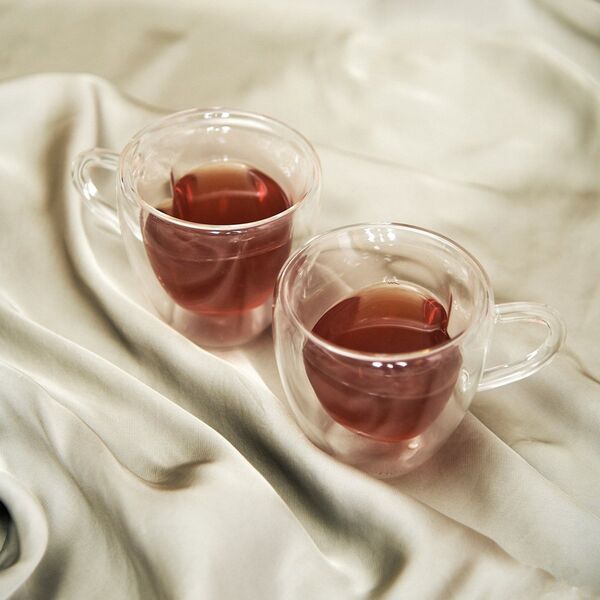Cups Homla CEMBRA Hearts, 2 pcs. x 300 ml
