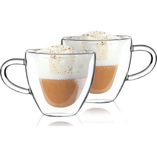 Cups Homla CEMBRA Hearts, 2 pcs. x 300 ml