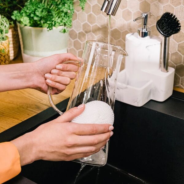 Glass jug Homla MINTA, 1.3 l