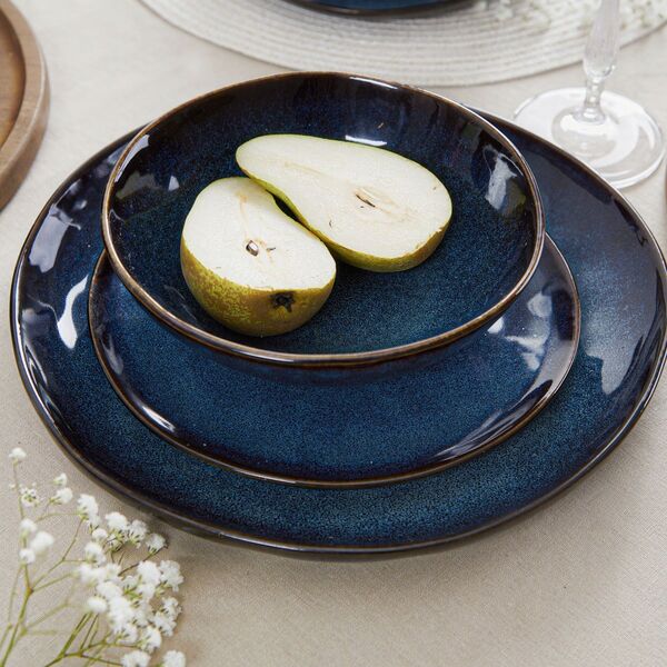 Plate Homla CASPER Navy, 27 cm