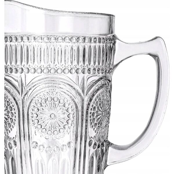Pitcher with a handle Homla BARREL Transparent, 1.3 l