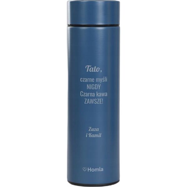 Thermo flask Homla B2GANTE Navy Blue, 500 ml