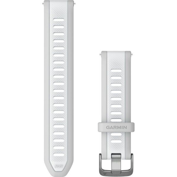 Garmin Garmin Quick Release laikrodžio apyrankė, σιλικόνη, 20 mm, Pilka/baltas akmuo 13462183 753759326661
