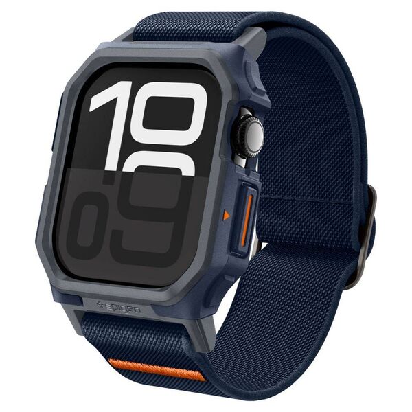 Case APPLE WATCH 10 (46MM) Spigen Lite Fit ”Pro” navy blue 8809971237550