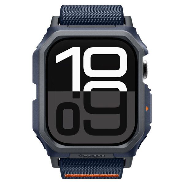 Case APPLE WATCH 10 (46MM) Spigen Lite Fit ”Pro” navy blue 8809971237550