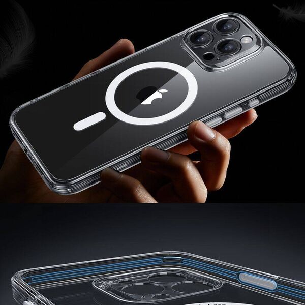 Case + Tempered Glass IPHONE 16 PRO MAX ESR Classic Pro Set Halolock Magsafe transparent 4894240221839