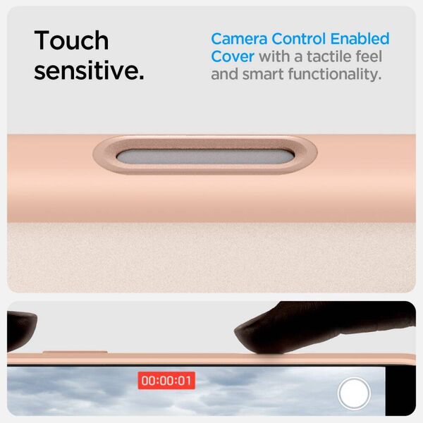 Case IPHONE 16 PRO Spigen Ultra Hybrid "T" Mag MagSafe TItanium pink 8809971239028