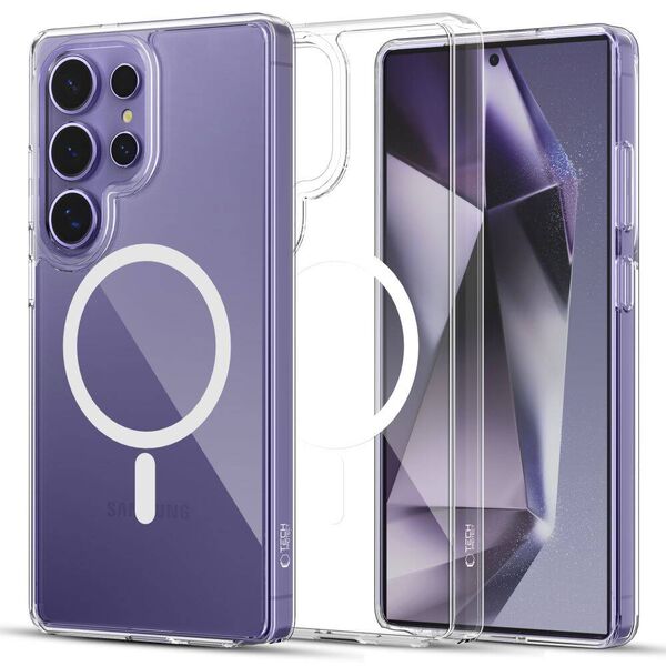 Case SAMSUNG GALAXY S25 ULTRA Tech-Protect Flexair Hybrid Clear transparent 5906302322367
