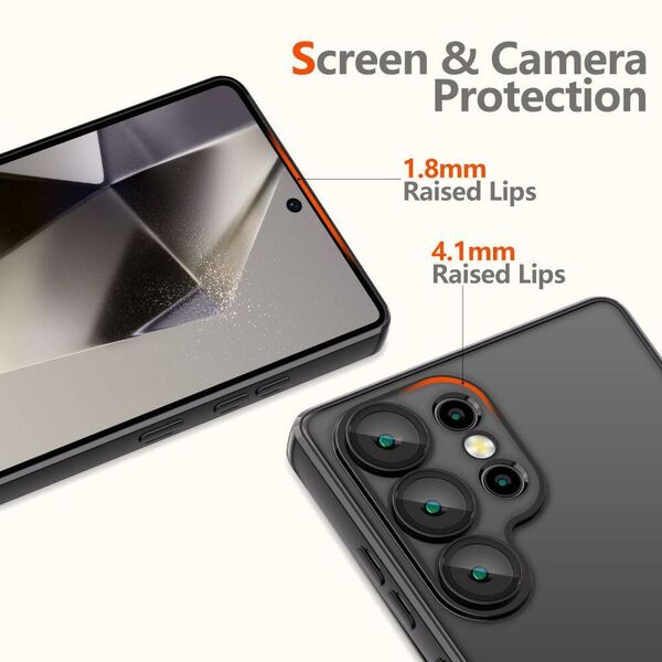 Case SAMSUNG GALAXY S25 ULTRA Tech-Protect MagFlex MagSafe Shiny black 5906302360048