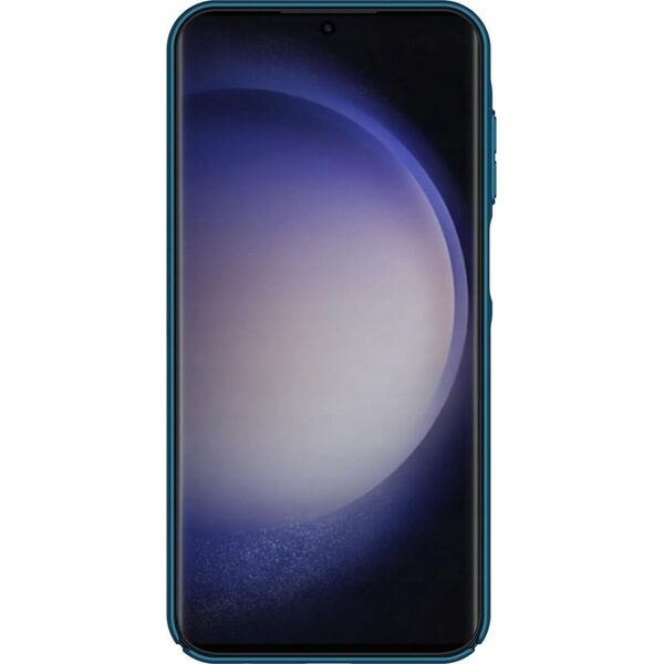 Nillkin Etui Nillkin Super Frosted Shield do Samsung Galaxy A15 5G sztywny pokrowiec - niebieski