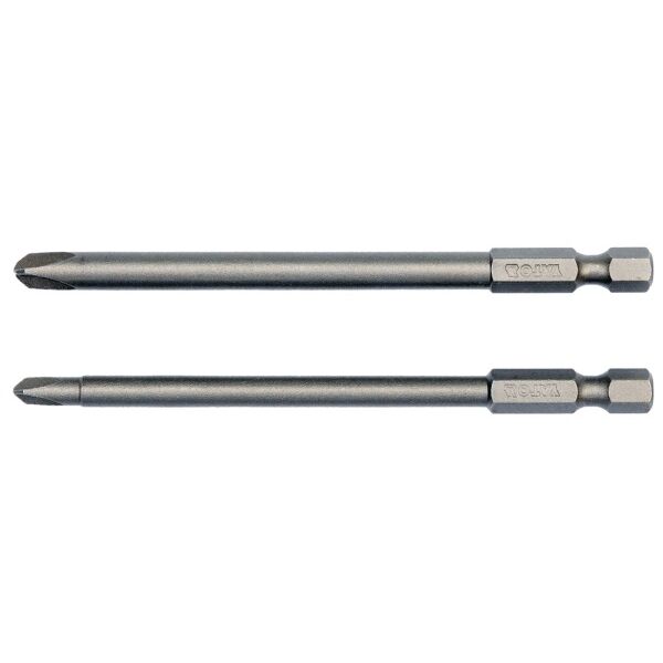 Yato Końcówki wkrętakowe Tri-Wing TW2x100mm TW4x100mm 1/4 2szt. (YT-0497)