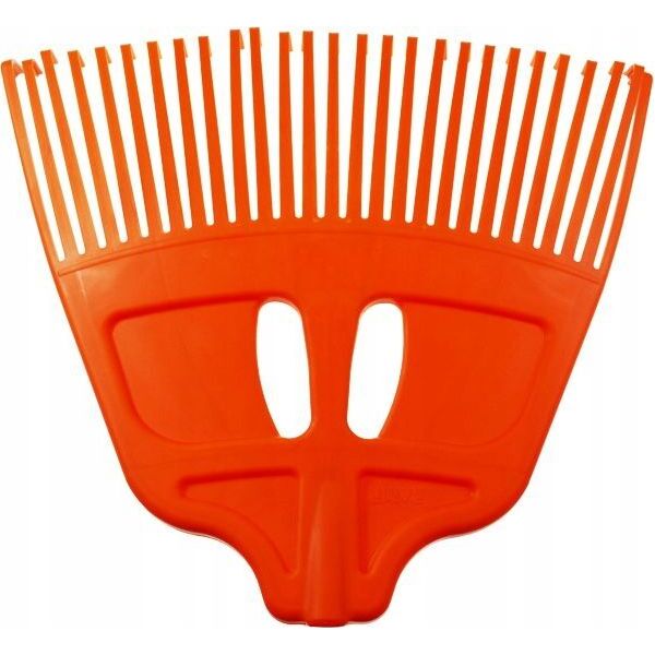 Ramp Grabie plastikowe do liści pomarańczowe nieoprawione XL RG4-P