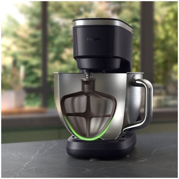 „Philips“ serijos 7000 virtuvės aparatas HR7962/01, 5,5 l dubuo, 8 greičių nustatymai, 1000 W