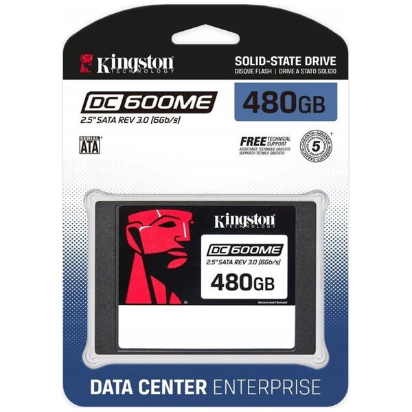 ML Dysk SSD Kingston DC600ME 480GB SATA 2.5" SEDC600ME/480G (DWPD 1) TCG