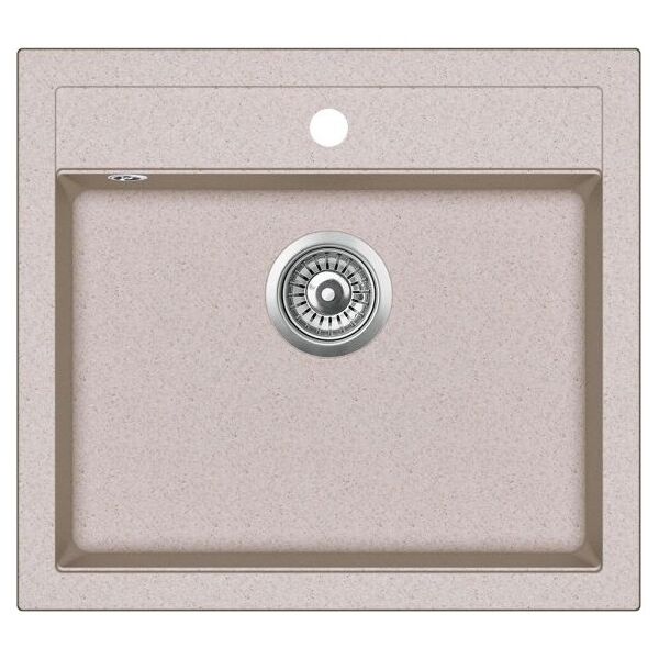 Zlewozmywak Aquasanita Quadro SQQ100, 110 Beż