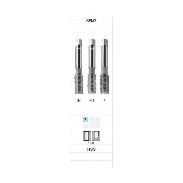 Fanar GWINTOWNIK M 7 NGMM/3 DIN-352 (6H) HSS