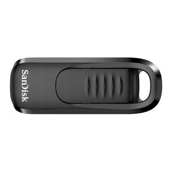 Pendrive SanDisk SanDisk Flash Disk 256GB Ultra Slider, USB-C 3.2, Černá
