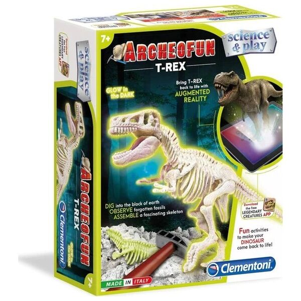 Clementoni Clementoni, Science & Play, Archeofun T-Rex, Puzzle, 61243, For Boys, 7+ years For Boys 13276618 8005125612437