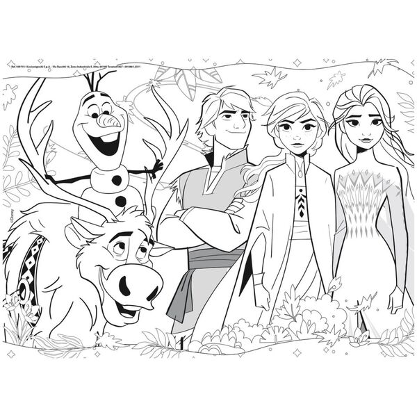 LISCIANI DISNEY PUZZLE DF M-PLUS 48 FROZEN