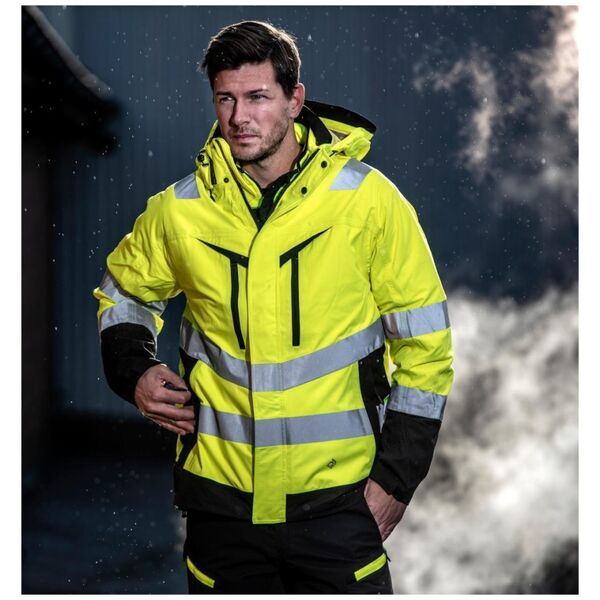 Projob Kurtka Odblaskowa ProJob 6446 3in1 Yellow/Navy