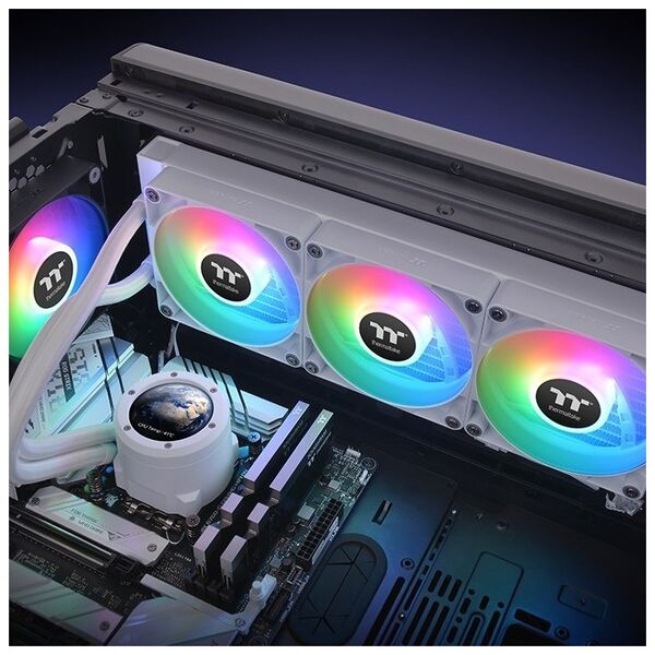 Thermaltake Thermaltake TH360 V2 Ultra ARGB Sync All-in-One Liquid Cooler Snow Edition, υδρόψυξη (λευκό) 13338352 4711475640375