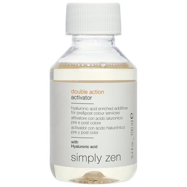 Simply Zen Simply Zen, Διπλής Δράσης, Υαλουρονικό Οξύ, Leave-In λοσιόν περιποίησης τριχωτού της κεφαλής, για προστασία χρώματος, 100 ml Unisex 13424762 8032274115984