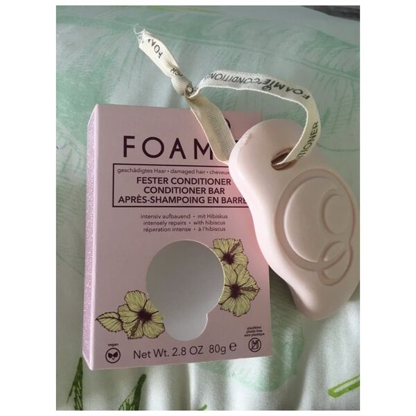Foamie Foamie, Hibiscus, Hair Conditioner Bar, For Regeneration, 80 g Unisex 13424804 4260285389658