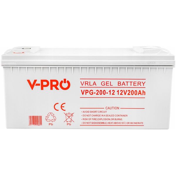 Volt Akumulator Volt Polska Gel VPRO Solar 12V 220Ah