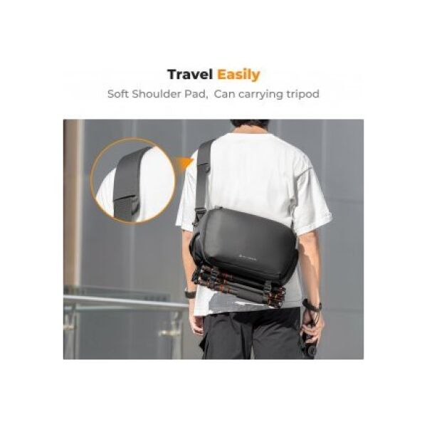 Torba fotograficzna K&F Concept Urban Wander Sling 12 l - czarna