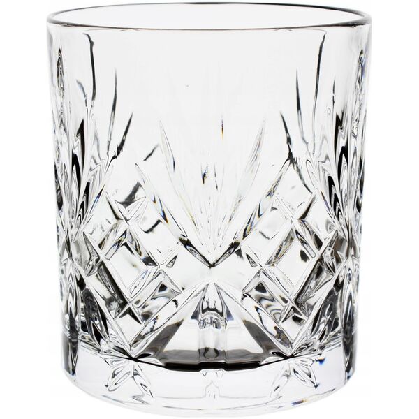 Crystal whiskey glasses RCR MELODIA OF TUMBLERS, 6 pcs.