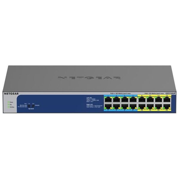 Switch NETGEAR GS516UP-100EUS