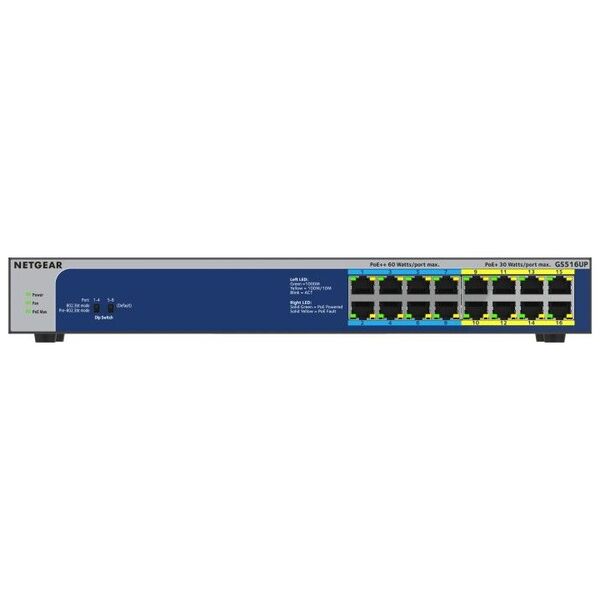 Switch NETGEAR GS516UP-100EUS
