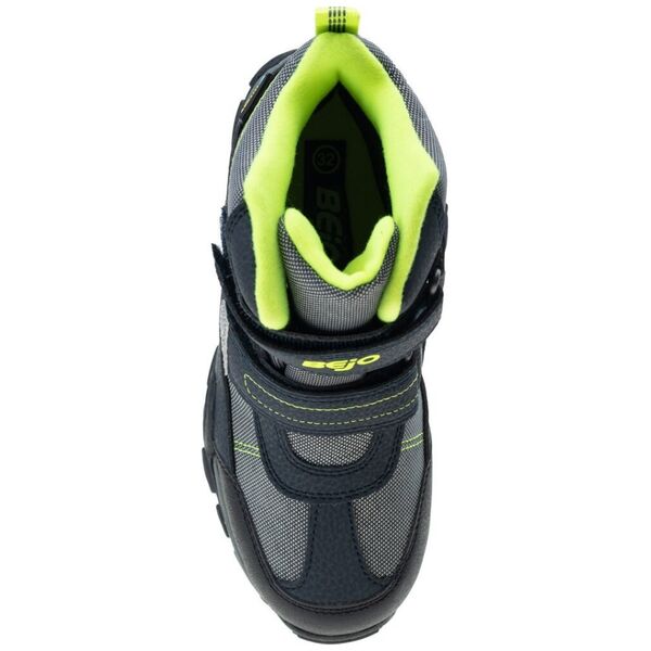 Bejo OBUWIE CLASSIC BATHURSTI JR BLACK/MID GREY/LIME 31