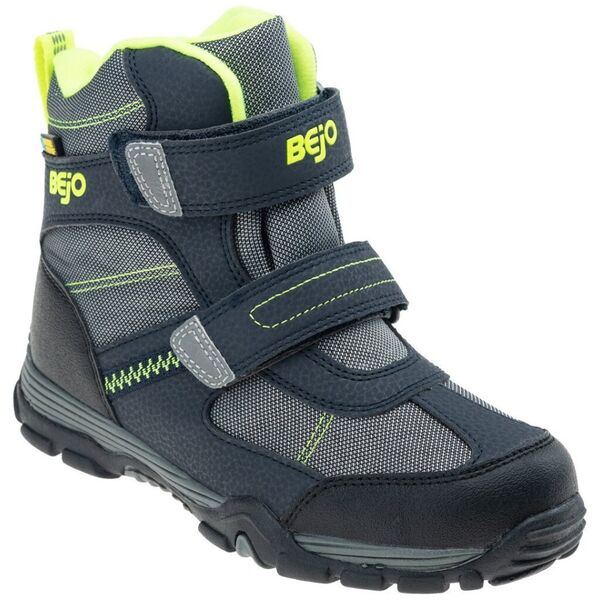 Bejo OBUWIE CLASSIC BATHURSTI JR BLACK/MID GREY/LIME 31