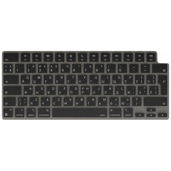 Jcpal JCPal VerSkin w. KeyBoard Layout Ukrainian/Russian do MacBook Air 13" M2 / Pro 14" M1 / Pro 16 M1 - nakładka na klawiaturę - Gwarancja bezpieczeństwa. Proste raty. Bezpłatna wysyłka od 170 zł.