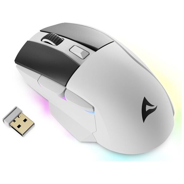 Mysz Sharkoon Sharkoon SKILLER SGM50W (white, including charging station)
