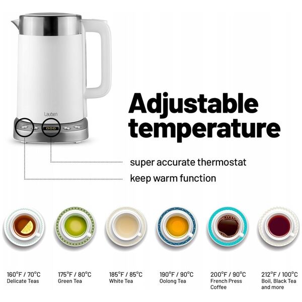 Czajnik Lauben Lauben Electric Kettle EK17WS