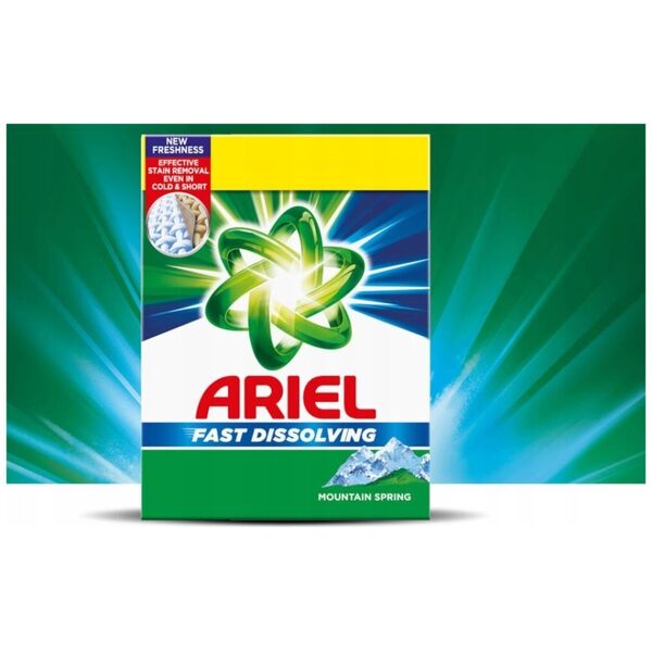 Ariel Ariel Mountain Spring skalbimo milteliai, 4,4 kg
