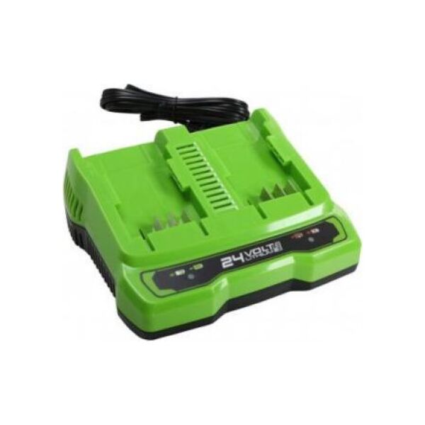 Greenworks 24V Ładowarka 4A dual slot GREENWORKS G24X2UC4 - 2933207