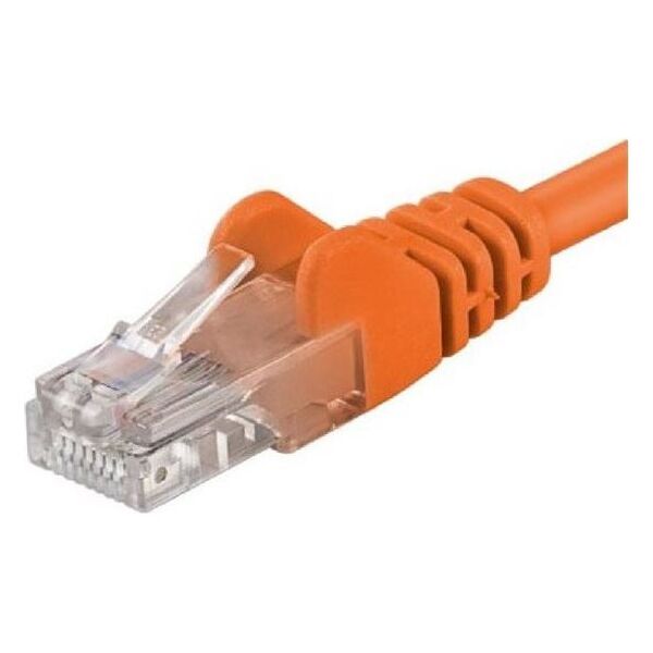Καλώδιο UTP PremiumCord PremiumCord Patch RJ45-RJ45 CAT6 1m πορτοκαλί 12738578 8592220015923