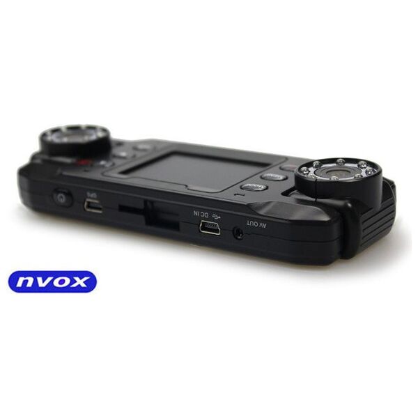 Wideorejestrator Nvox podwójna kamera rejestrator trasy DVR HD (JWX8000)
