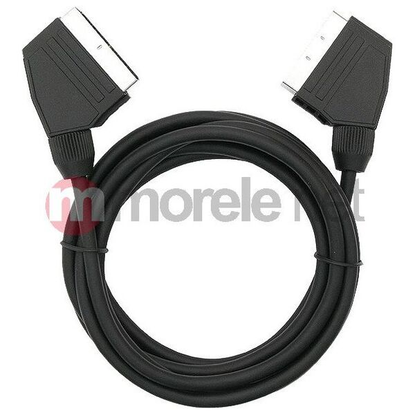Kabel Blow Scart - Scart 1.5m czarny (5900804013501)