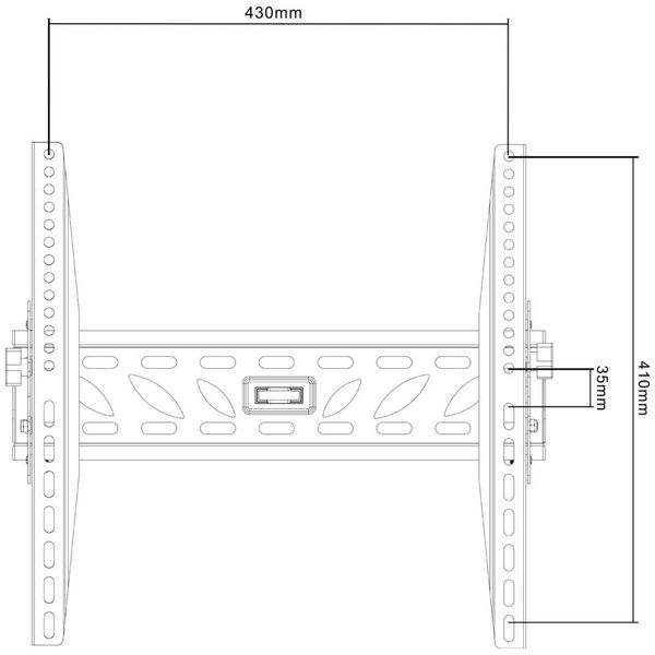 Cabletech Uchwyt ścienny LEC-UCH0120 32'' - 55''
