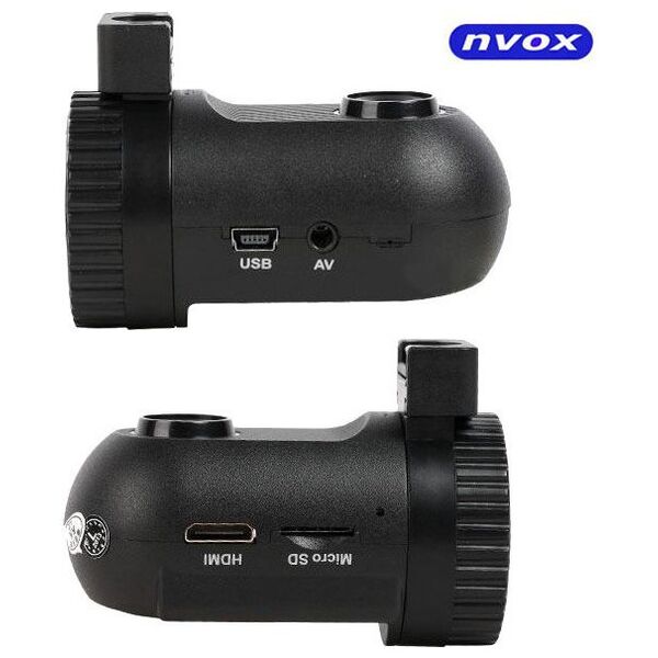 Wideorejestrator Nvox DVR300S 1.5" LCD, Full HD, Czarna