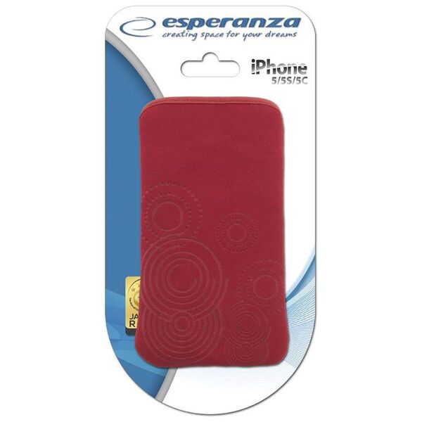 Esperanza Etui na telefon komórkowy Iphone 5s / Ipod Touch 5 / Iphone 5c (EMA105R-IP5)